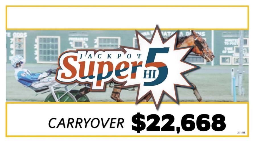HARNESS RACING Saturday’s card features 22,668 carryover, 5,000