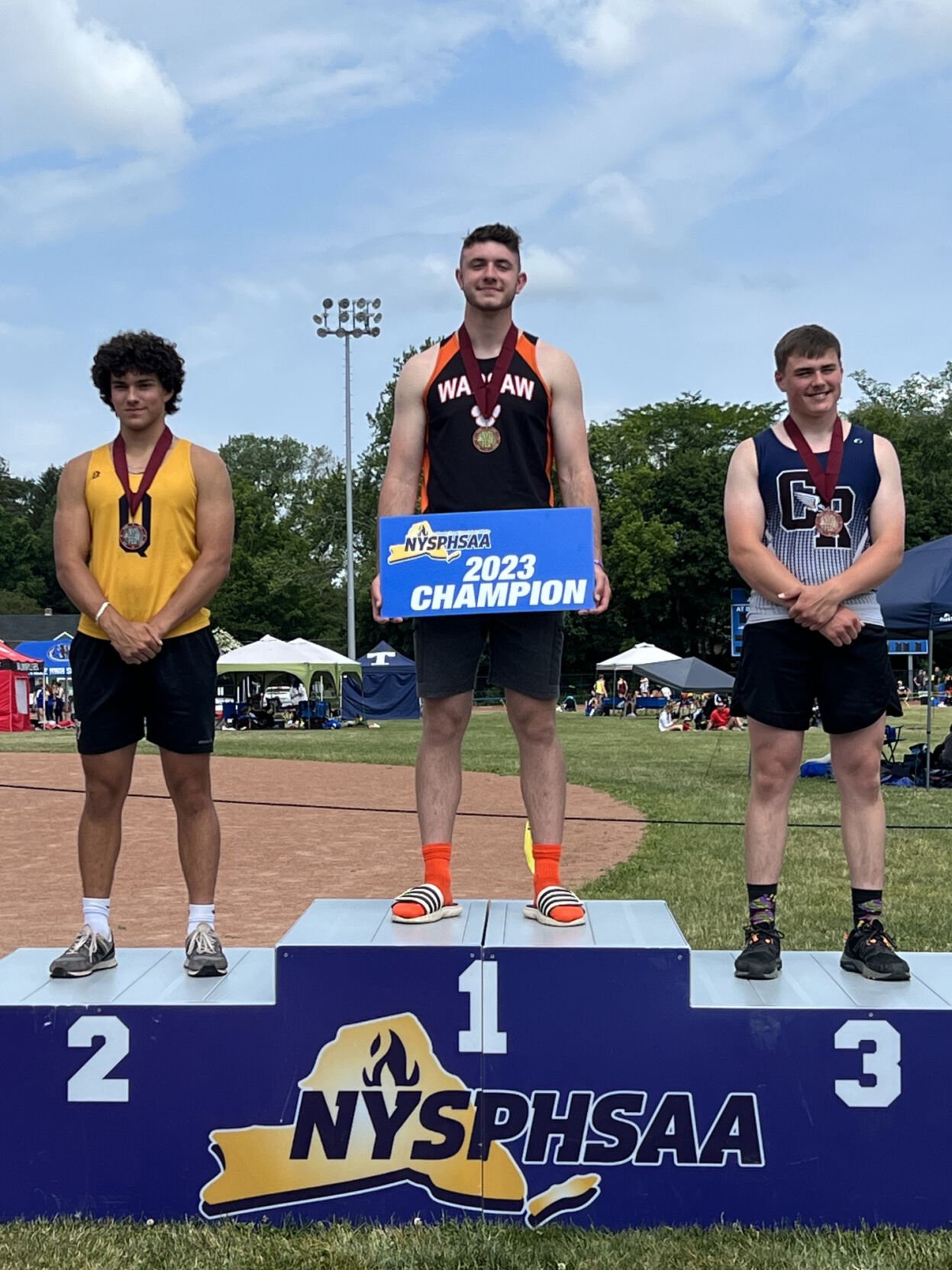 NYSPHSAA TRACK AND FIELD Warsaw’s Auble collects third, fourth state