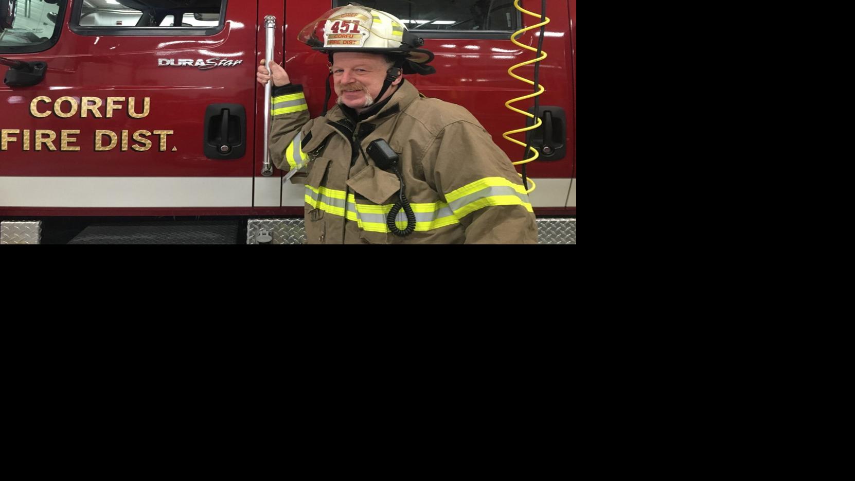 Fire Chief Profile Greg Lang Corfu News Thedailynewsonline Com Three people were injured after a fire on a boat. fire chief profile greg lang corfu