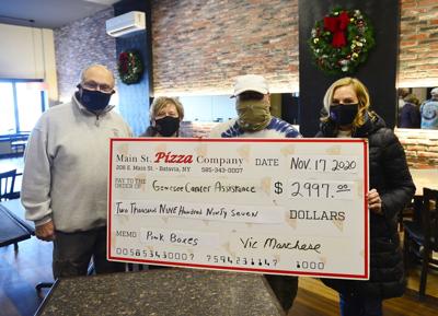 Pizza purchases help battle against cancer