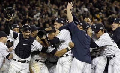 YANKEES WIN 27TH WORLD TITLE