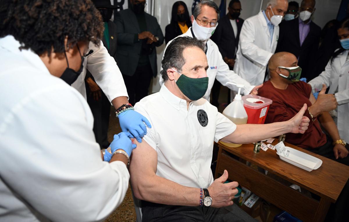 Cuomo takes COVID-19 vaccine | News | thedailynewsonline.com