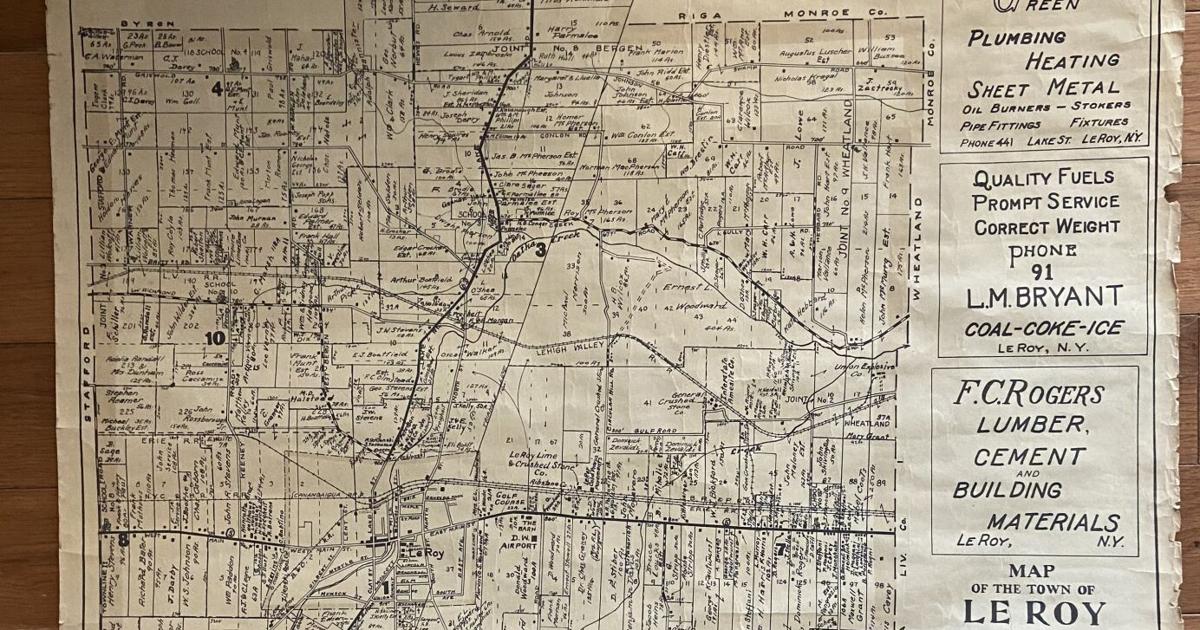 Exploring Local History: Maps Reveal Insights into the Area’s Past Exploring Local History: Maps Reveal Insights into the Area’s Past