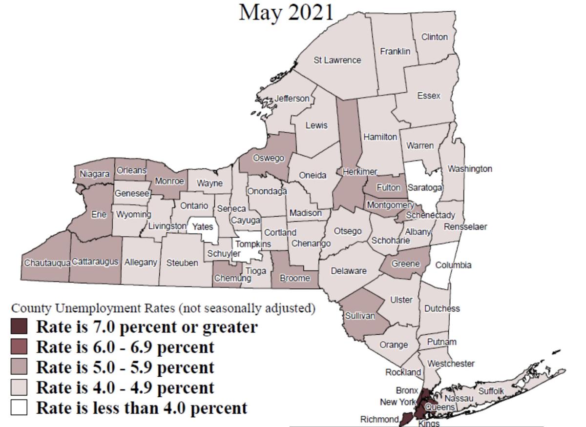 Unemployment rates State statistics show GLOW region’s recovery from pandemic peaks Top Story