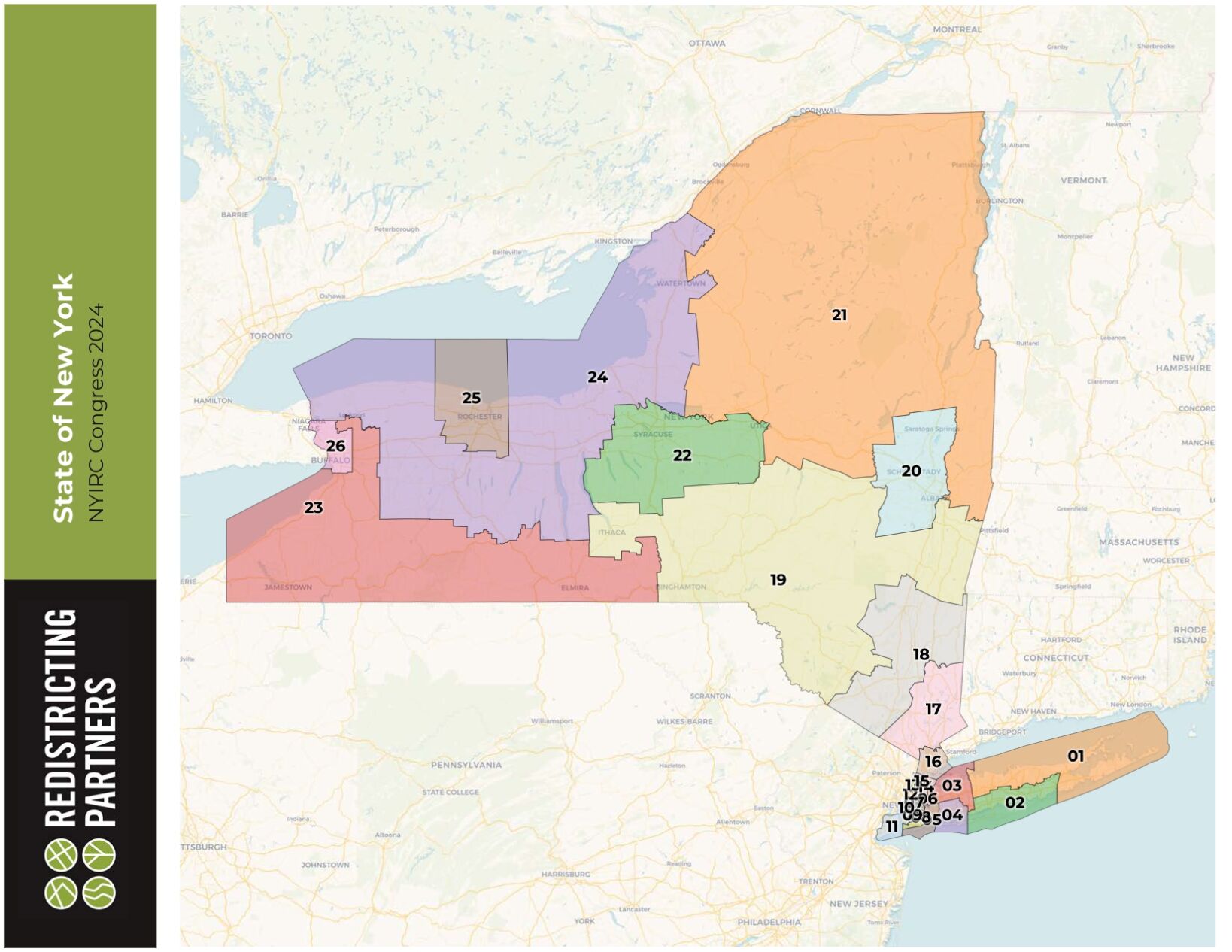 Redistricting Panel Approves New Congressional Maps For N.Y., Sends To ...