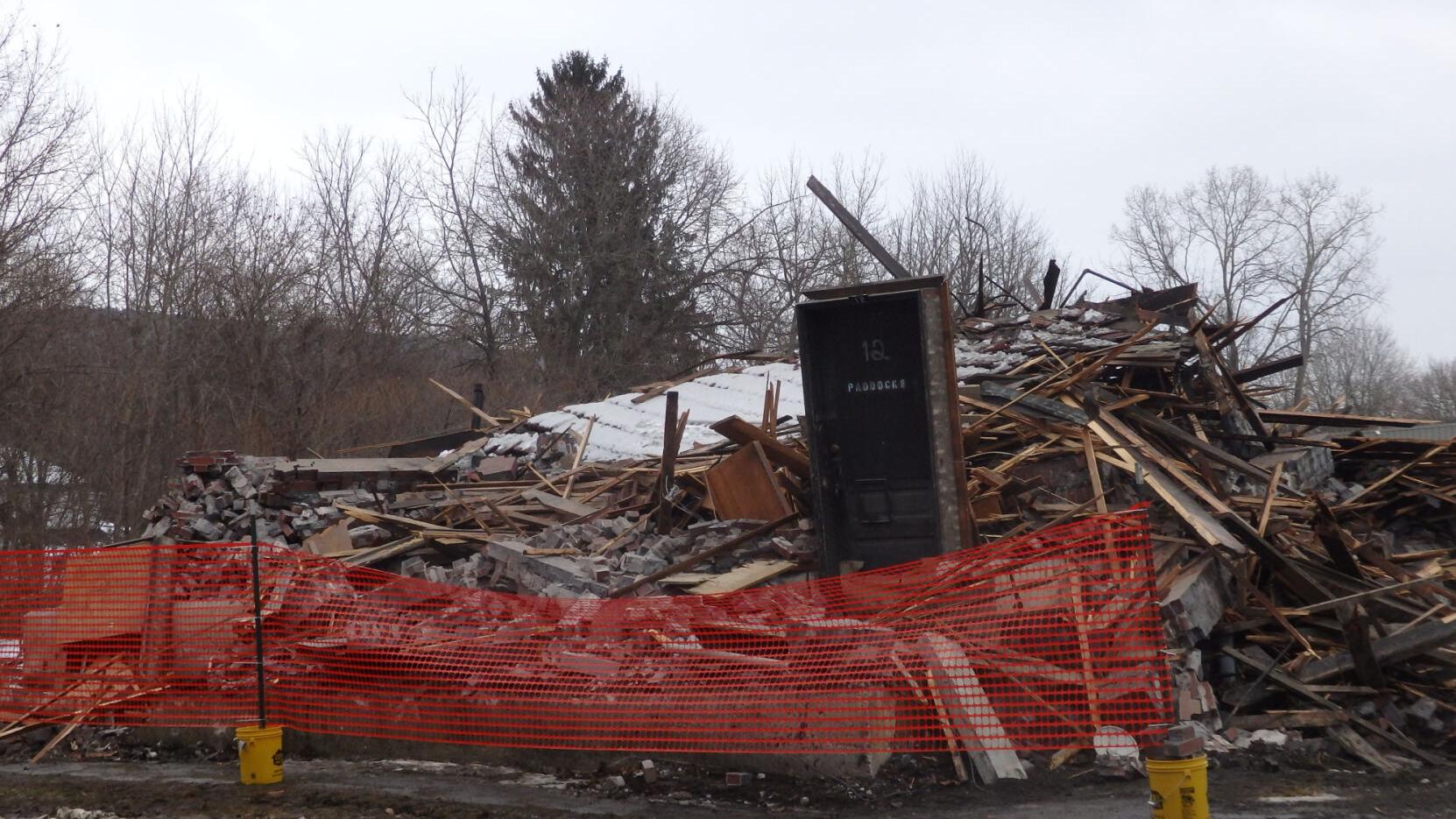Freight House demolished Monday morning in Warsaw - Vimarsana News