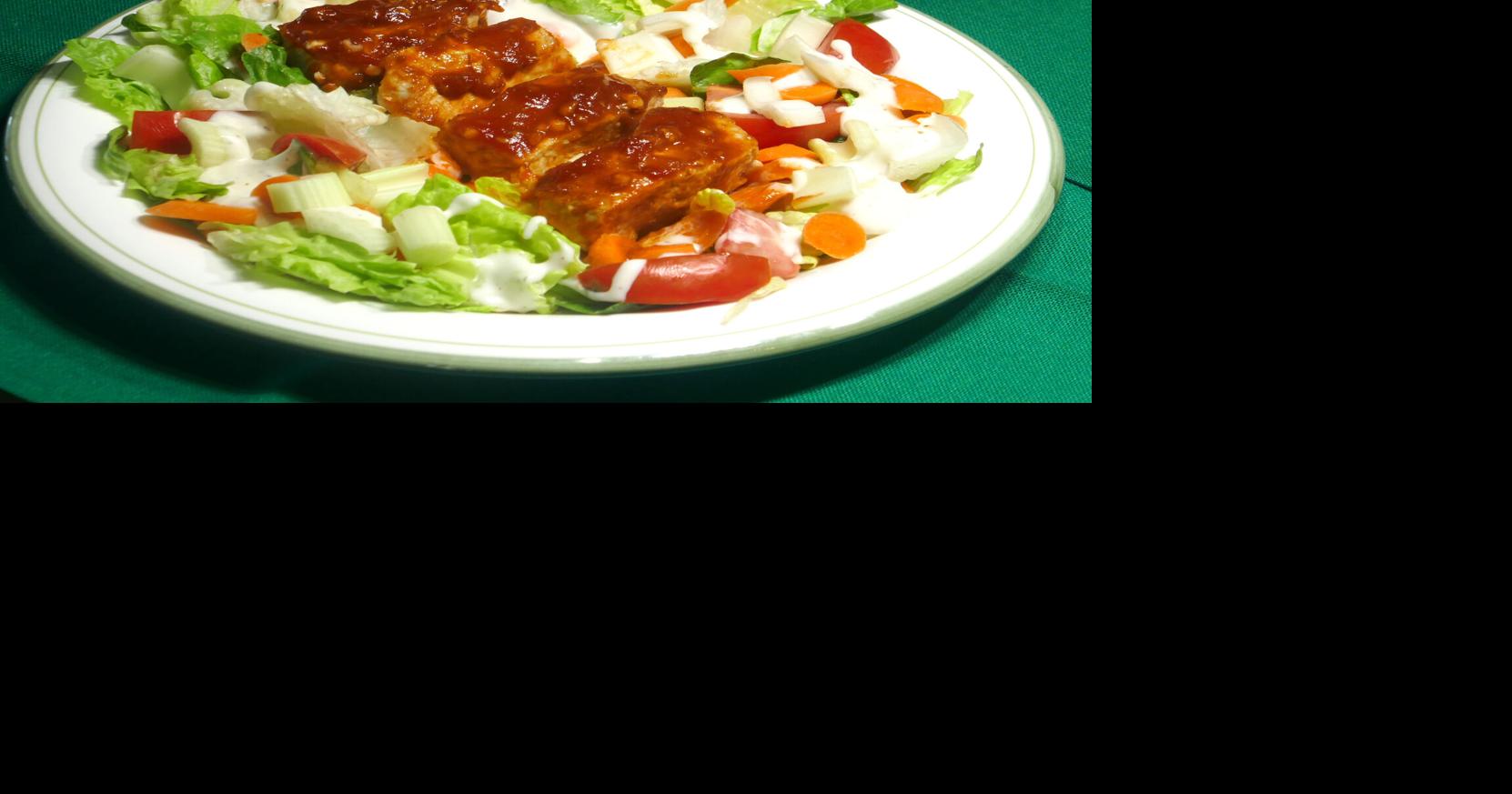 Quick Fix: Buffalo pork salad is a flavorful, all-American meal