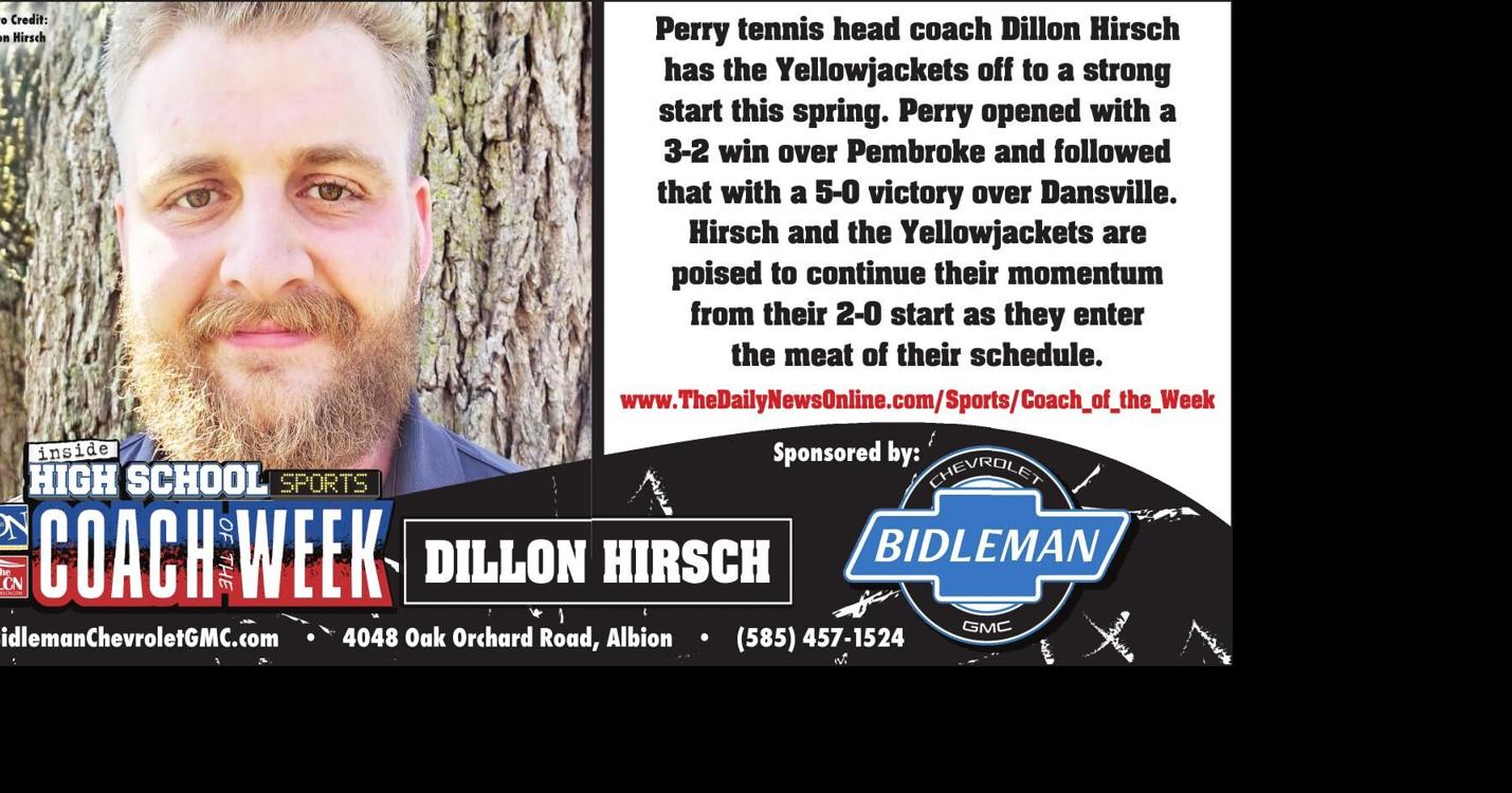 The Daily News Coach of the Week (04/13-04/19): Dillon Hirsch | Perry ...