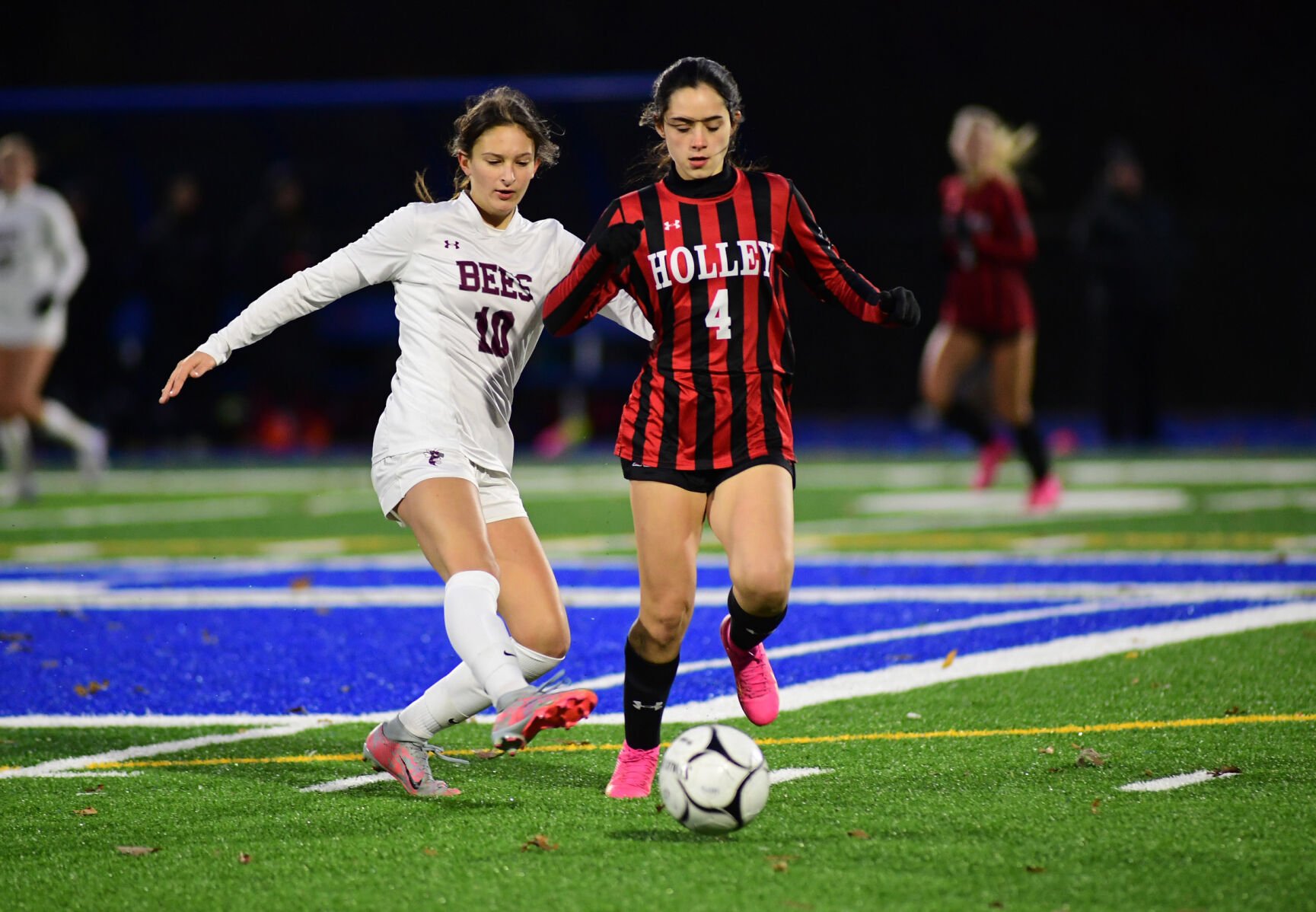 SEC. V GIRLS SOCCER: Holley Stuns B-B In 'C' Qualifier; Hawks Flying ...