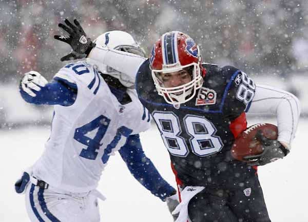 Best Snow Moments from Colts vs. Bills