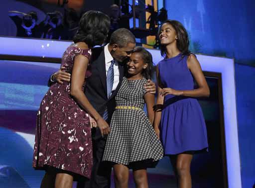 Where did the time go? Obama girls are young women