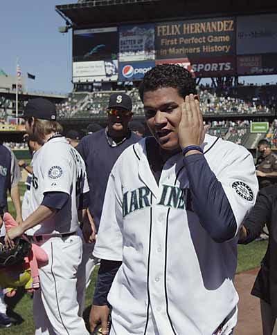 Felix Hernandez ready to hold court again as he goes into Mariners