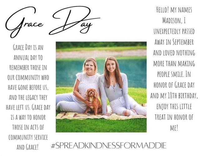 Grace Day inspires ‘random acts of kindness’ around the area this