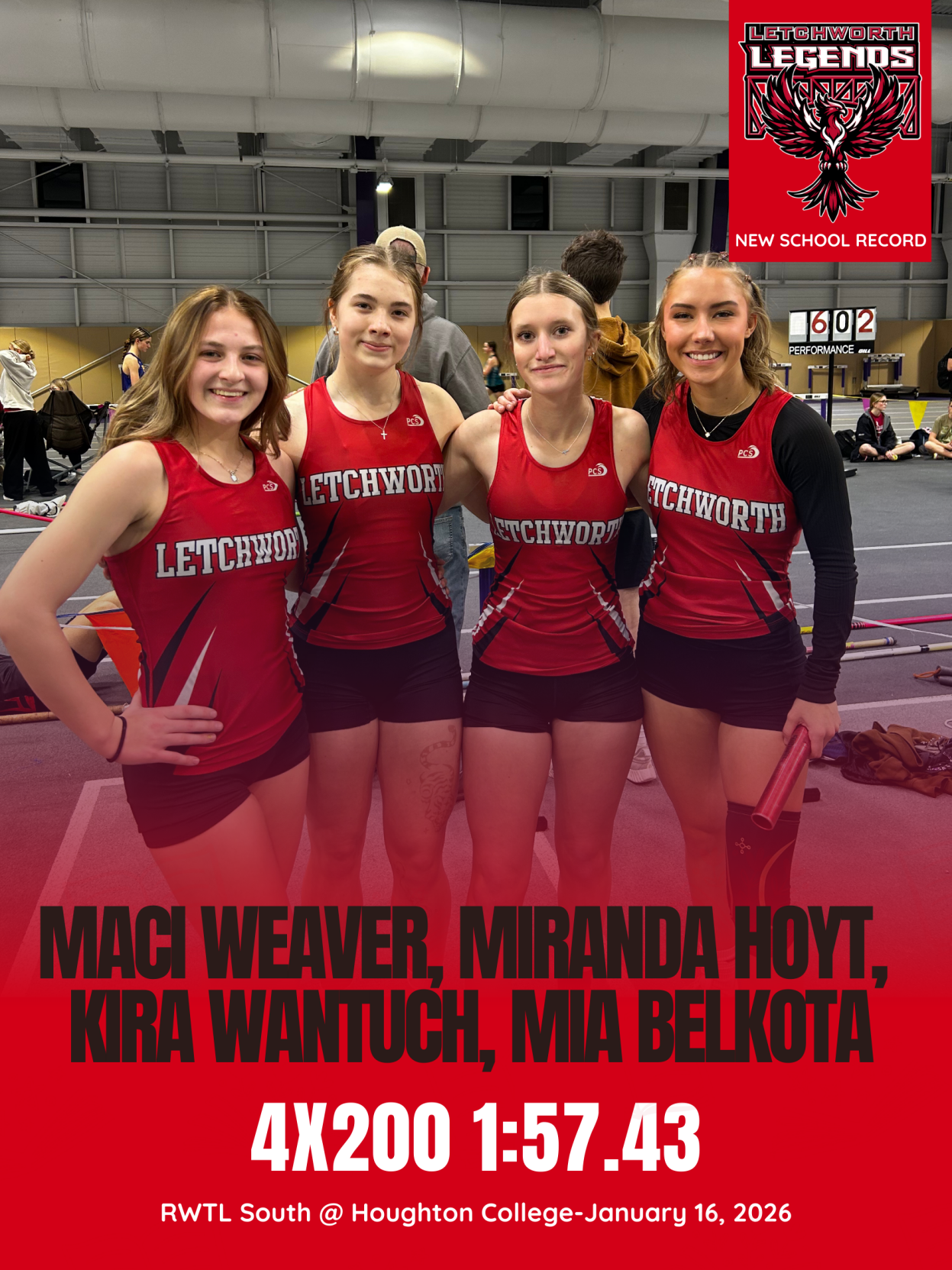 H.S. INDOOR TRACK & FIELD ROUNDUP: GLOW athletes rack up wins, break ...