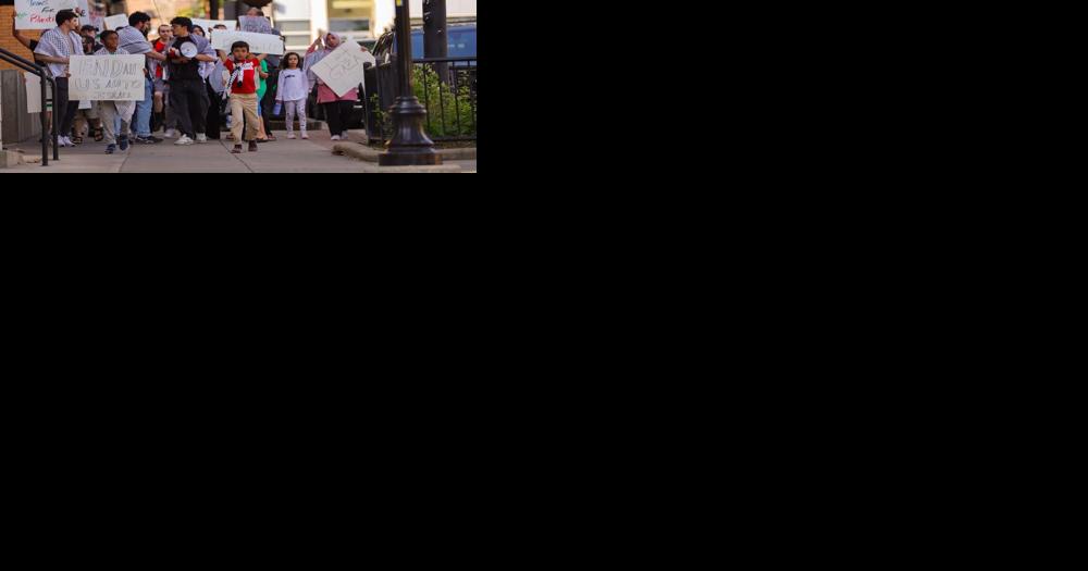 Students, community members march at 'Peace for Palestine' protest | WVU News - Vimarsana News