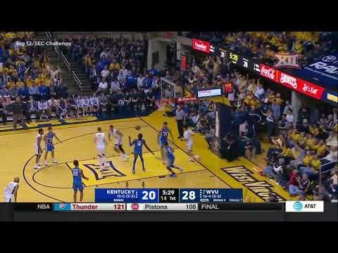 West Virginia Vs Kentucky Men S Basketball Highlights