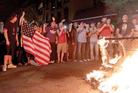 Column University Should Sanction Official Couch Burning Event