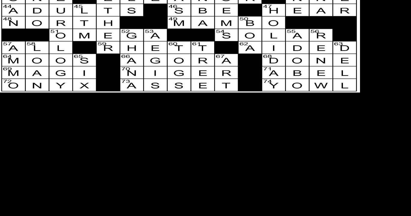 Crossword Answers August 24, 2022 | Puzzle Answers ...