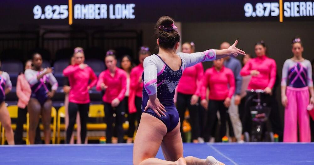Gymnastics opens up season with 4th-place finish in Florida Quad Meet