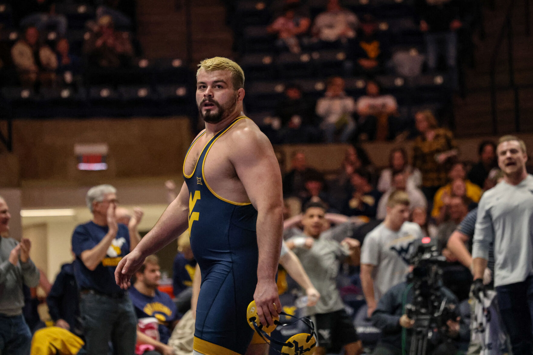 WVU wrestling goes down to the wire with Clarion Wrestling thedaonline