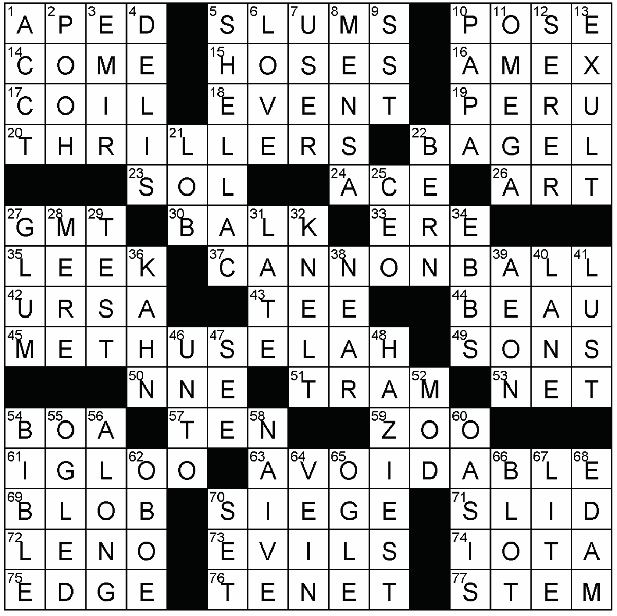 Crossword Answers December 9, 2021 | Puzzle Answers ...