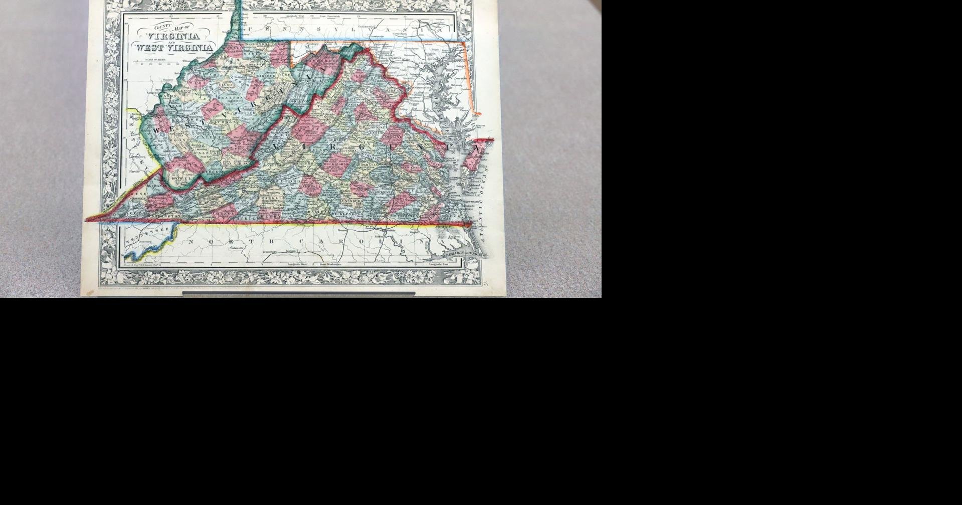 old virginia county maps