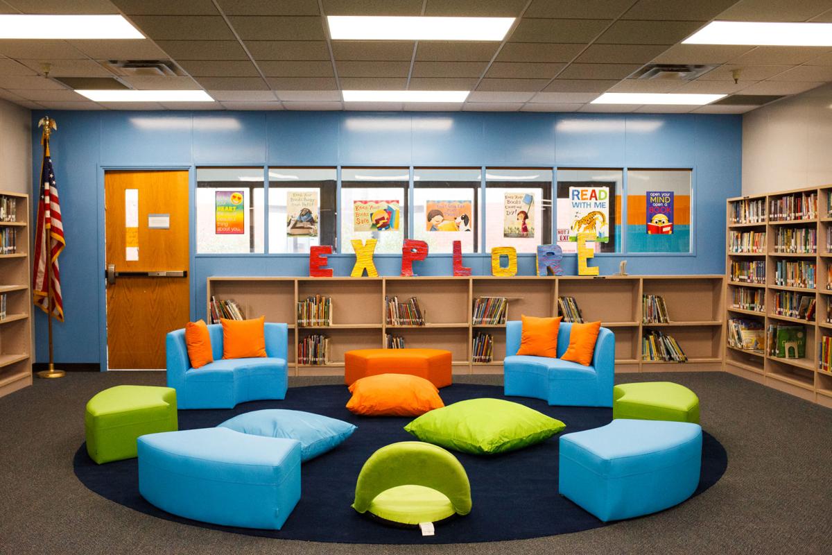Mountainview Elementary School Library Makeover Feb. 20, 20 ...