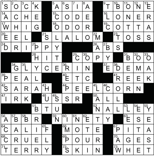 Crossword Answers August 26, 2021 | Puzzle Answers ...