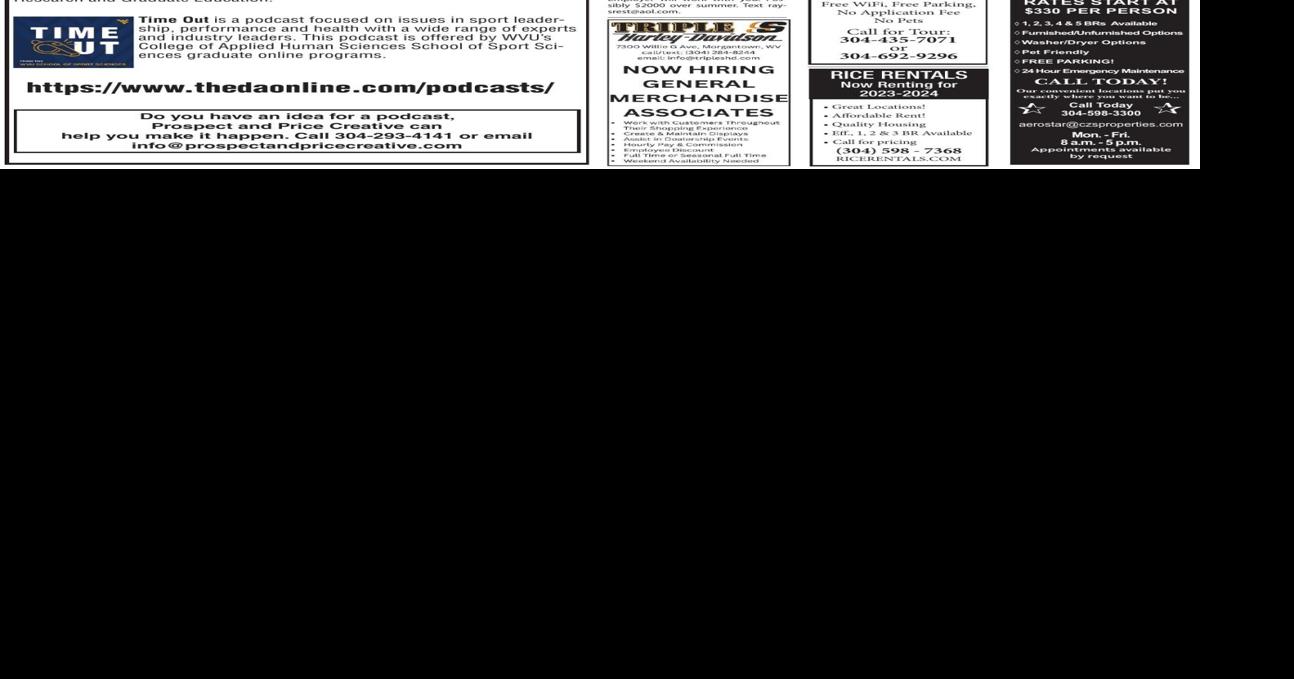 Classifieds | Display Classifieds | thedaonline.com