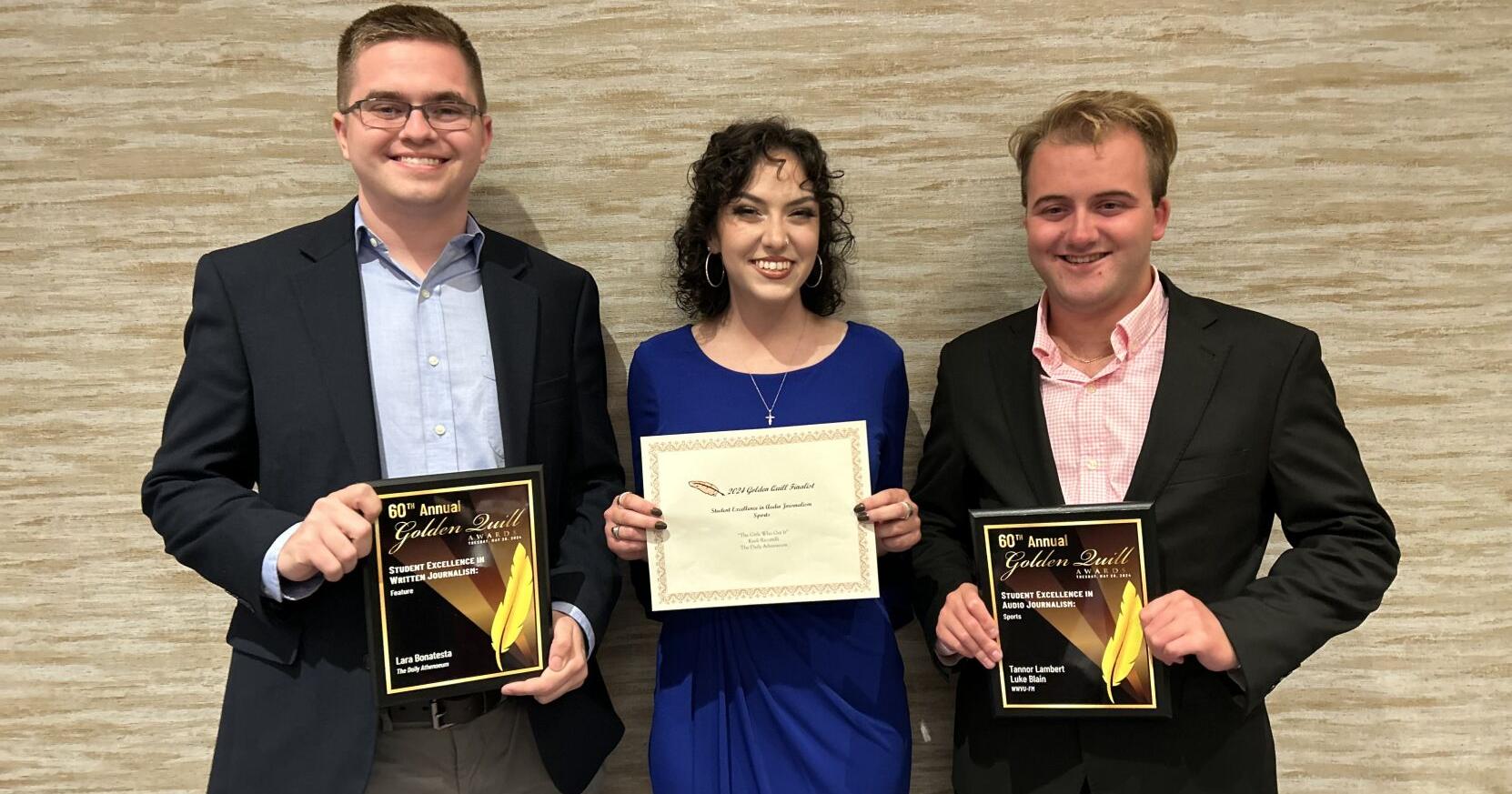 WVU Student Media wins two Golden Quill awards, one runner-up - Vimarsana News