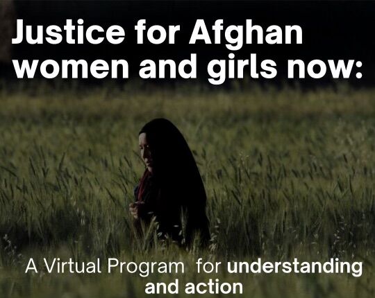 Afghan women panel
