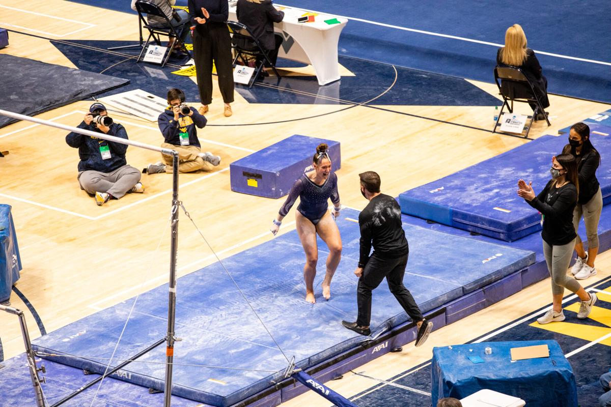 GALLERY WVU Gymnastics competes in Second Round of NCAA