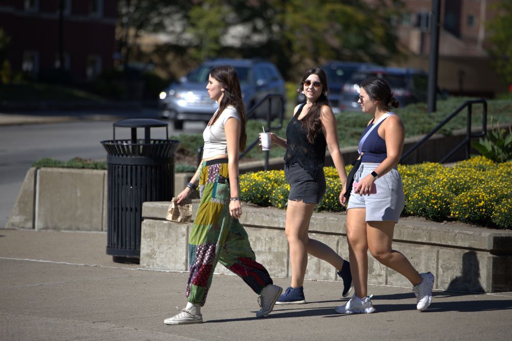 Students Walking