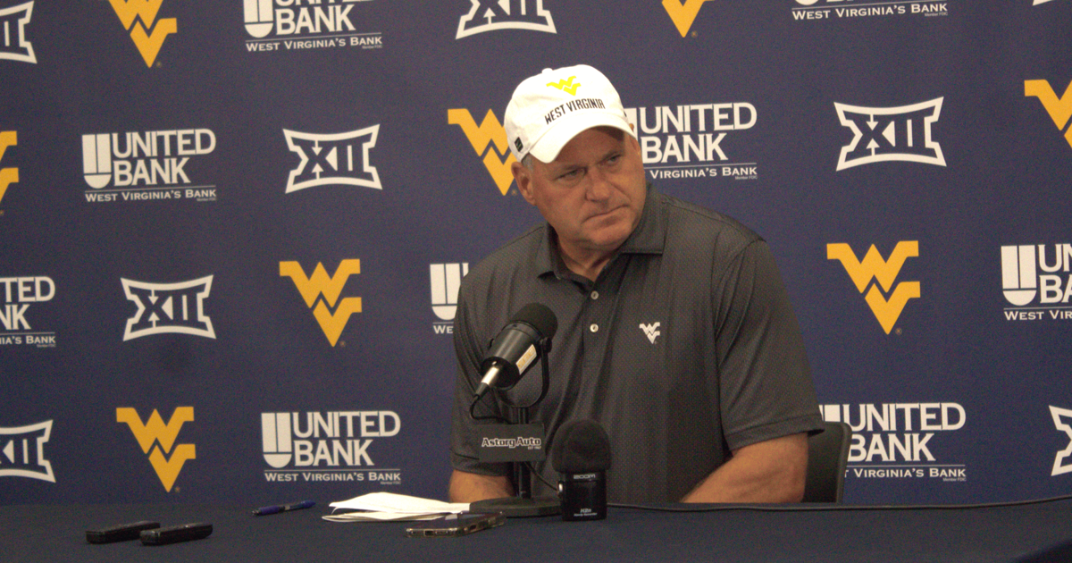 Rodriguez prepares Football for Big 12 opener at Kansas