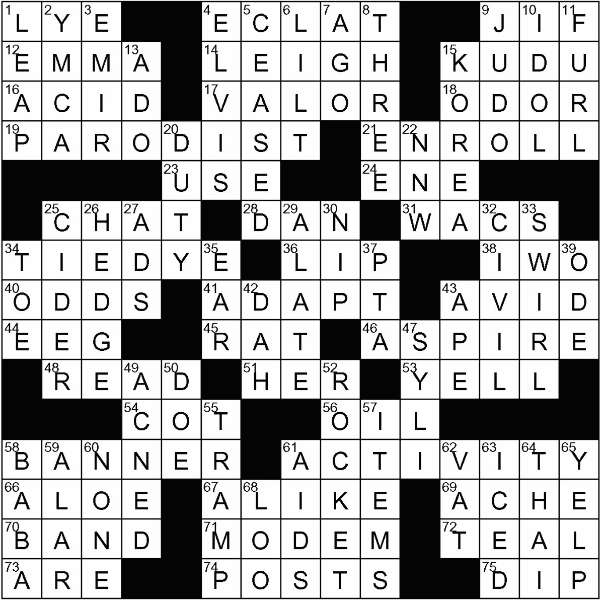 Crossword Answers September 30, 2021 | Puzzle Answers ...