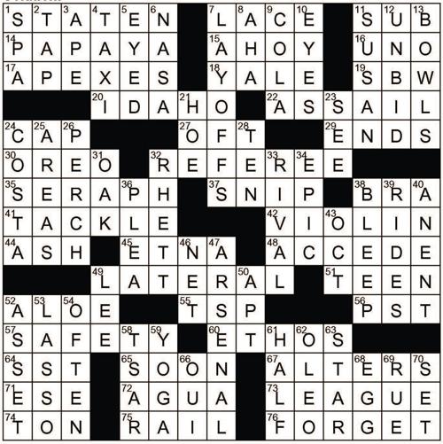 Crossword Answers September 7, 2022 | Puzzle Answers ...