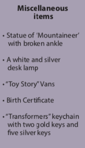 lost and found