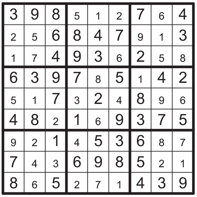 universal daily sudoku puzzle
