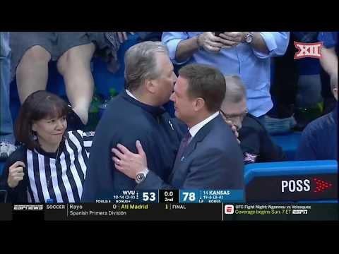 West Virginia Vs Kansas Men S Basketball Highlights Multimedia