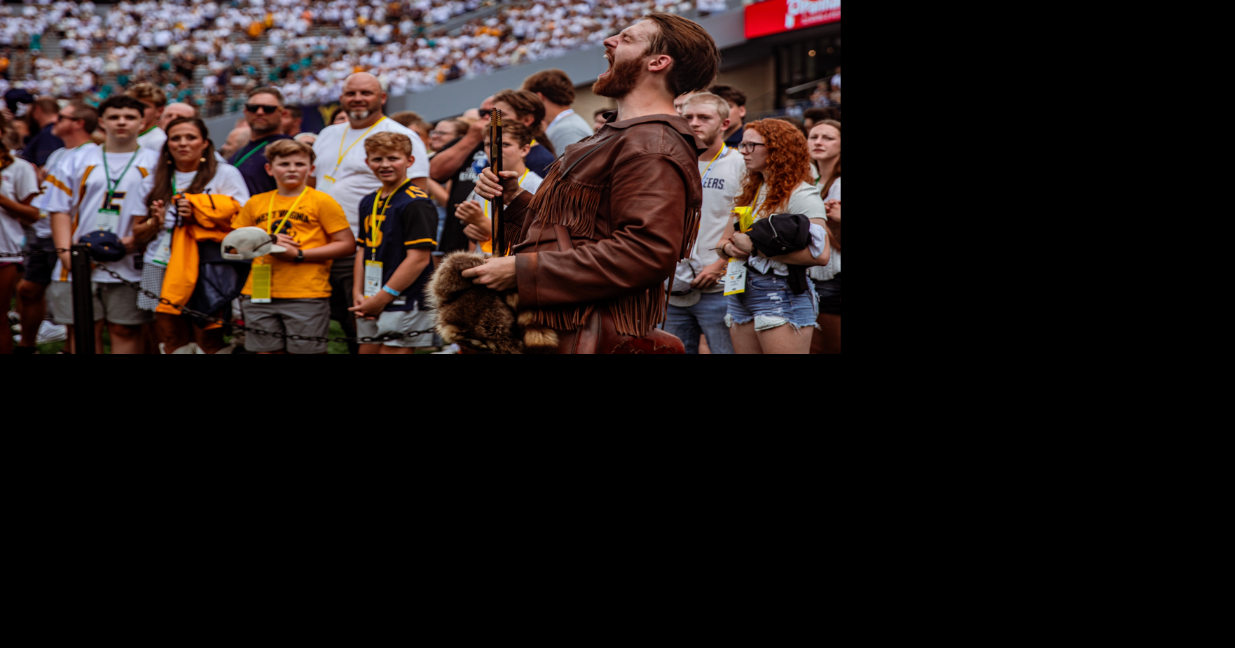 A look behind the buckskins with the 72nd Mountaineer Mascot, Reese Allen