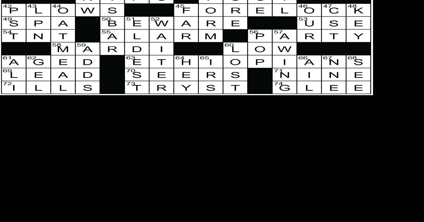 Crossword Answers February 23, 2022 | Puzzle Answers ...