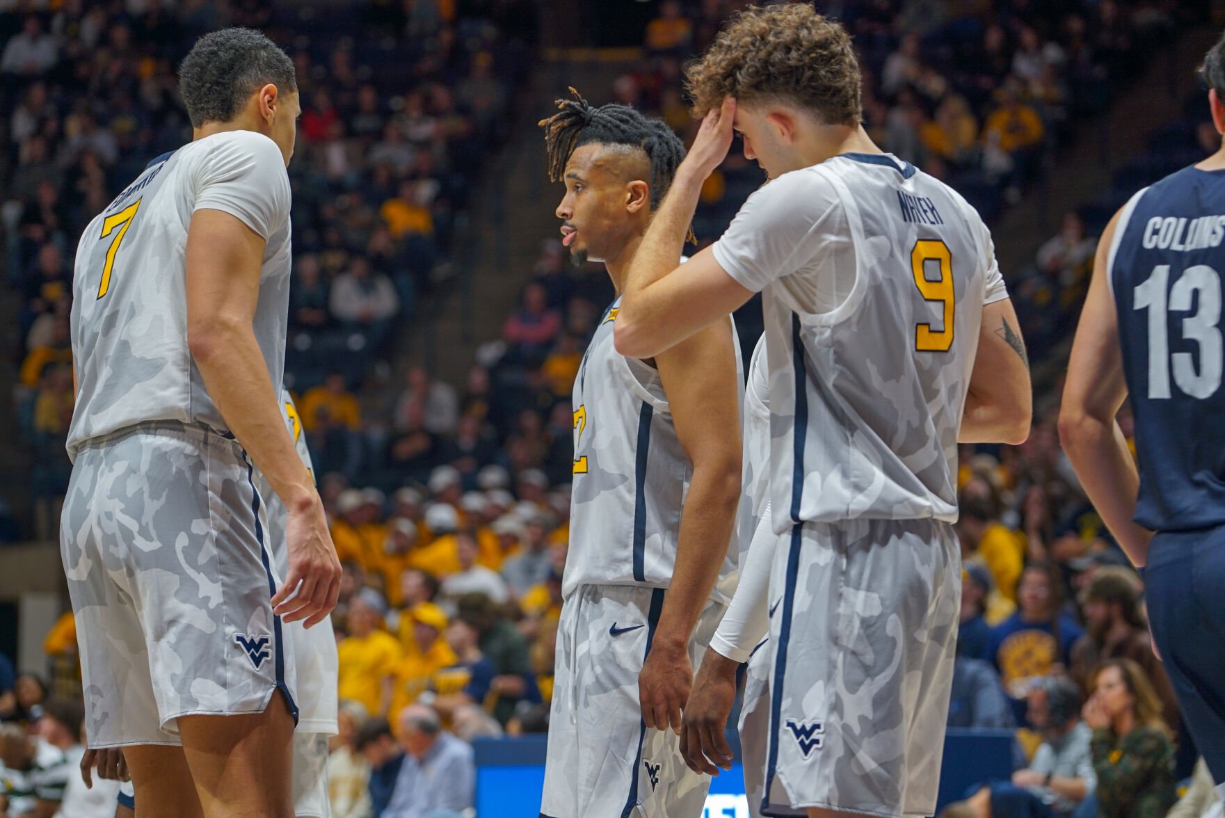 Wvu cheap basketball shorts