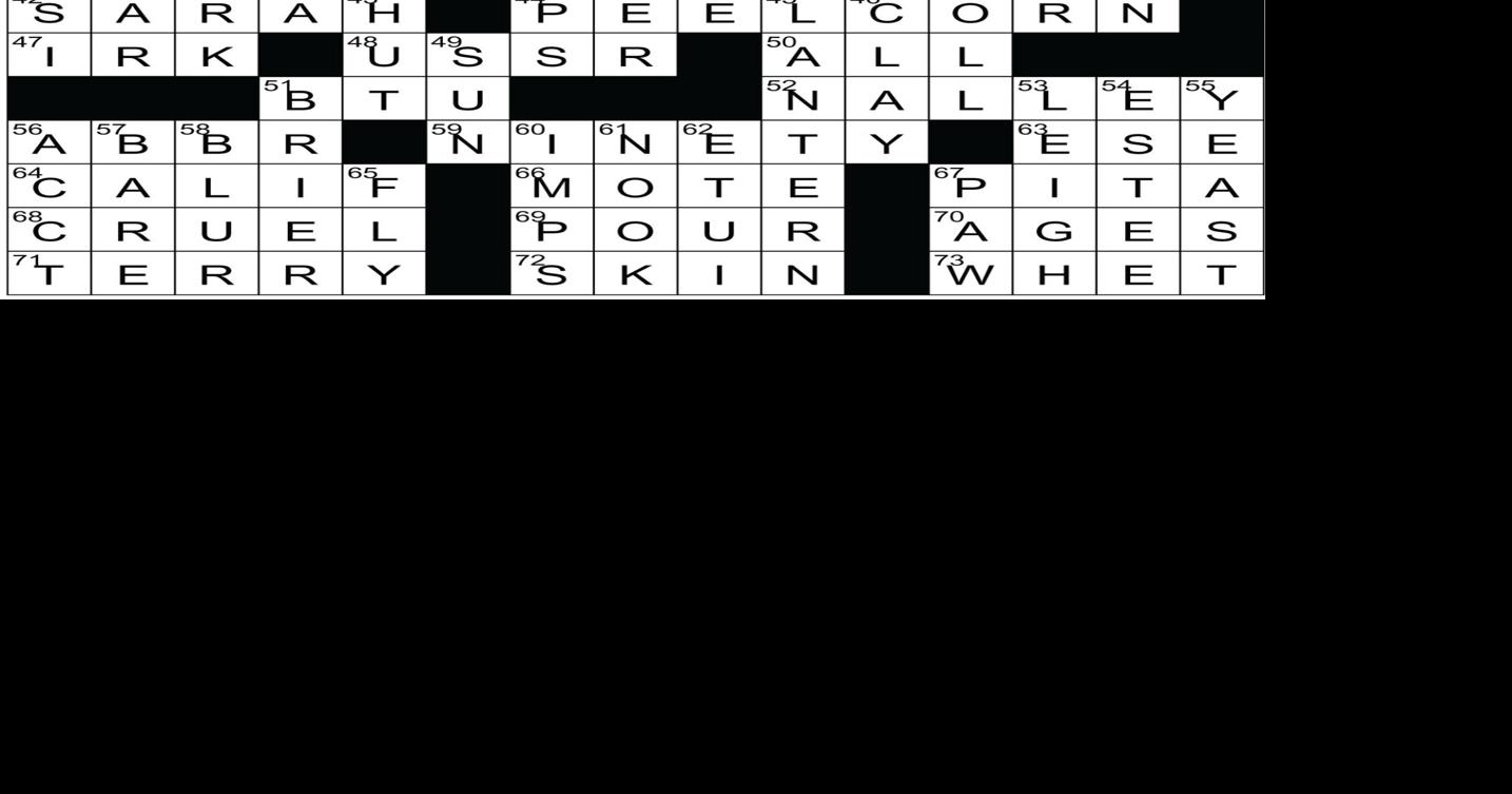 Crossword Answers October 19, 2022 | Puzzle Answers ...