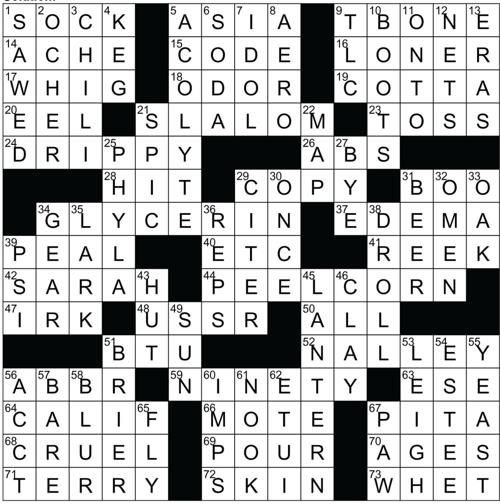 Crossword Answers October 19, 2022 | Puzzle Answers ...