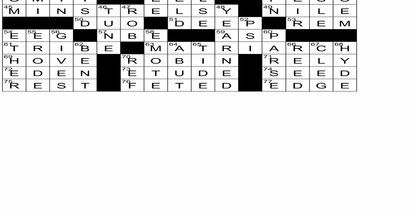 Crossword Answers January 26, 2022 | Puzzle Answers ...