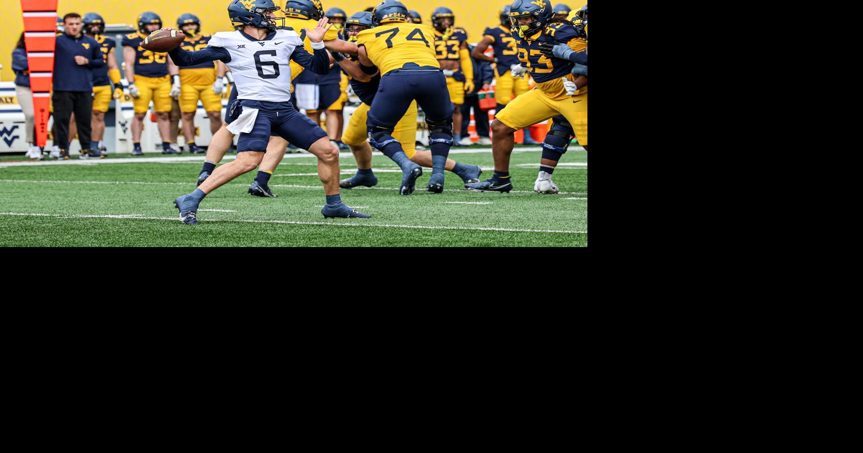 Greene shines in Gold-Blue Spring Game | WVU Football | thedaonline.com