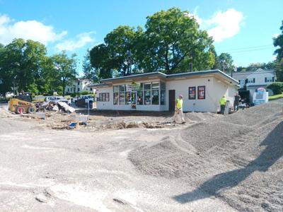 Kwik Fill station work