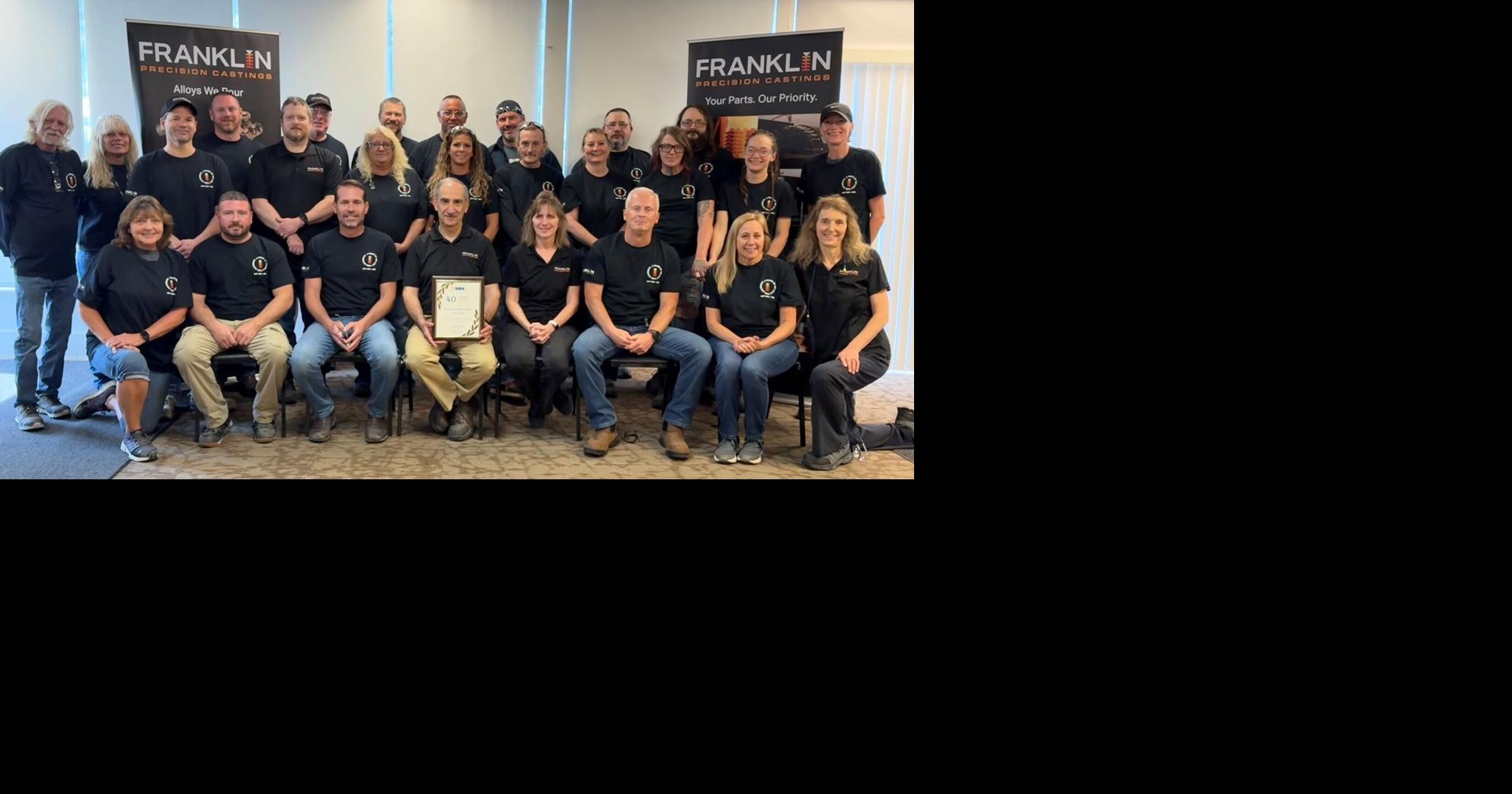 Franklin Precision Castings celebrates 40 years of manufacturing ...