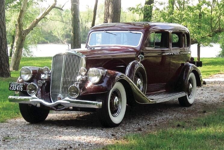 CLASSIC CARS: 1934 Pierce-Arrow limousine designed to be chauffeur