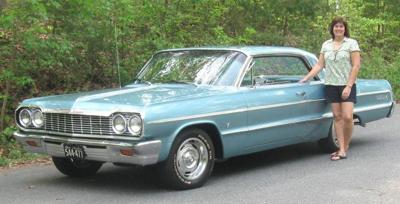 CLASSIC CARS: Daughter takes on renovation of dad's 1964 Chevrolet Impala